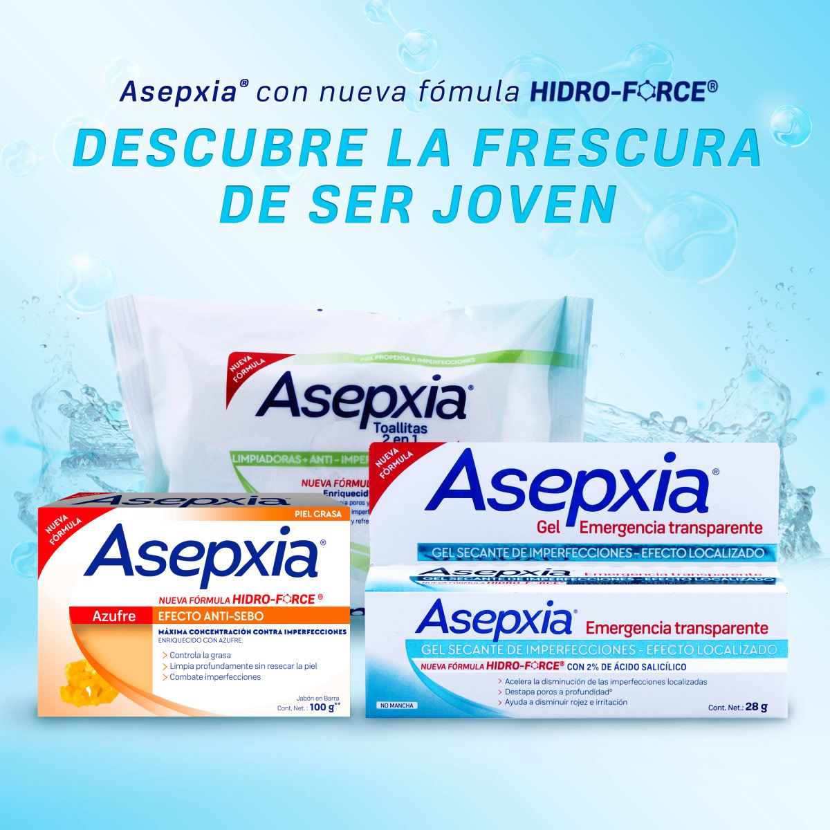 Asepxia jabón bicarbonato 100 g image number null