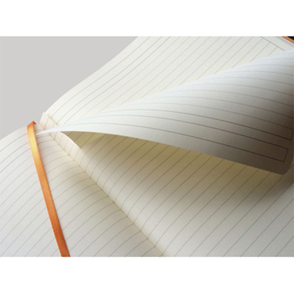 Libreta Rhodia A4 Pasta Suave Rayas Color Cafe image number null