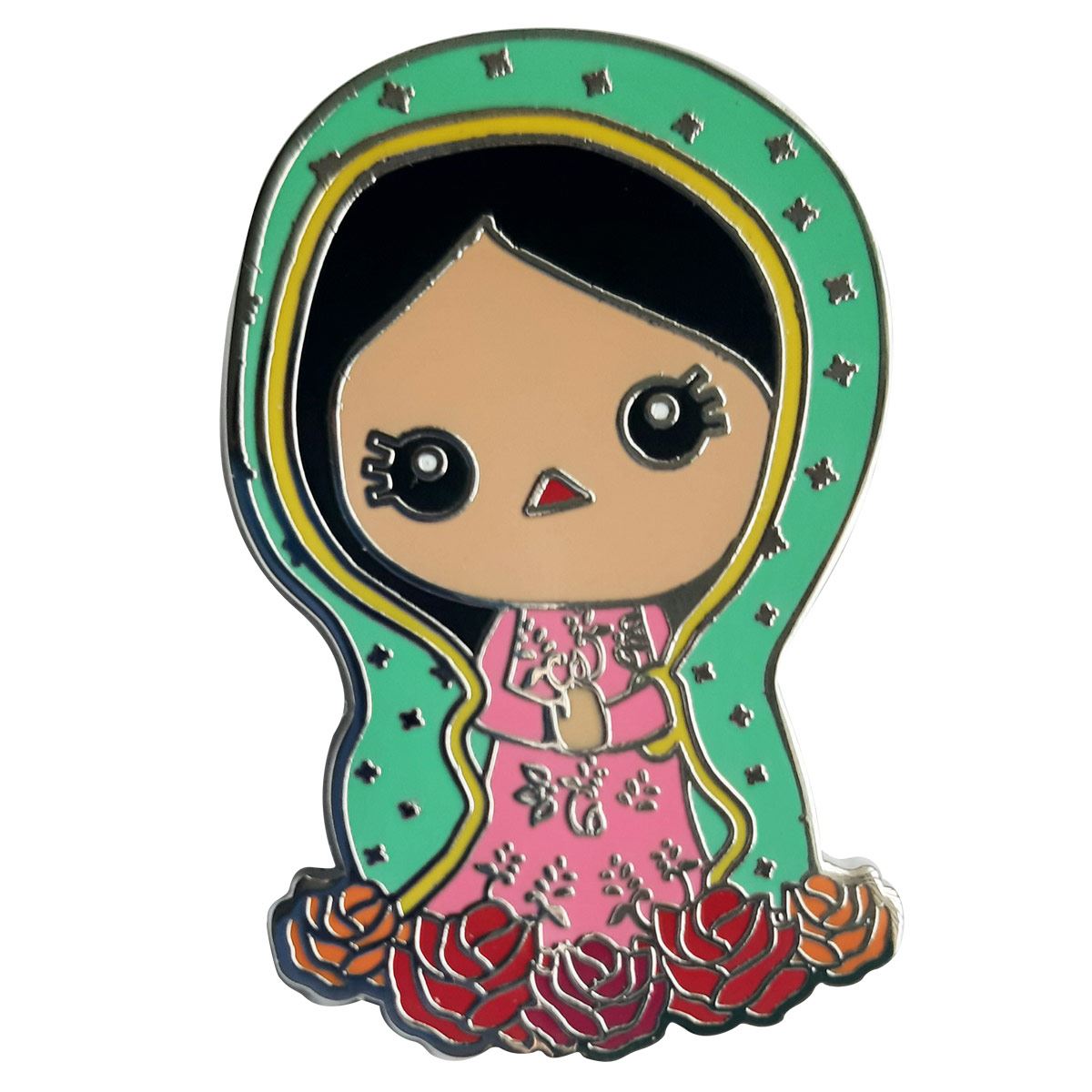 Pin Metálico By Mexico La Virgen image number null