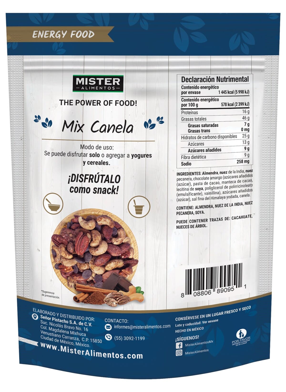 Mix Canela Mister Gourmet image number null