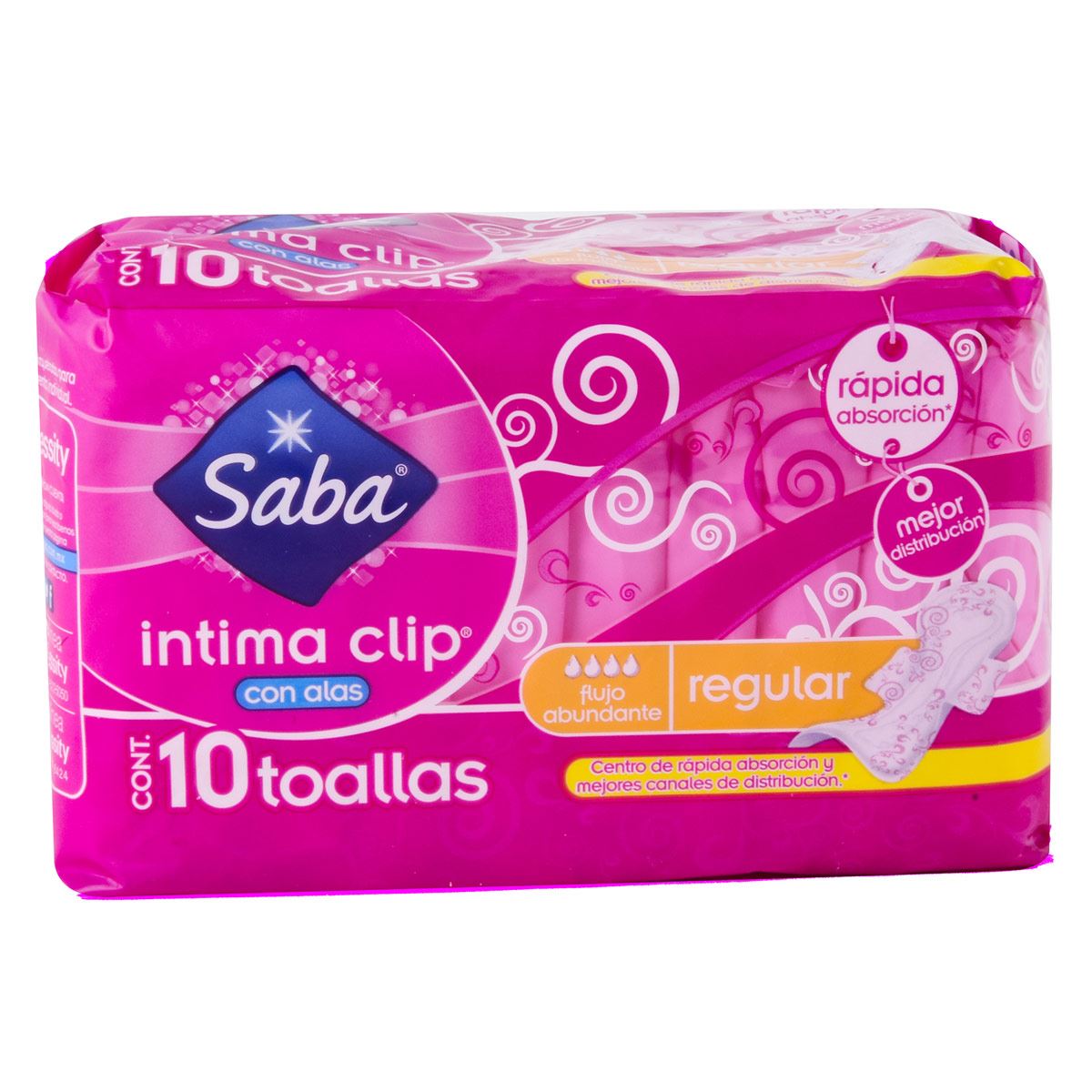 Saba Íntima Clip con Alas con 10 Pzs. image number null
