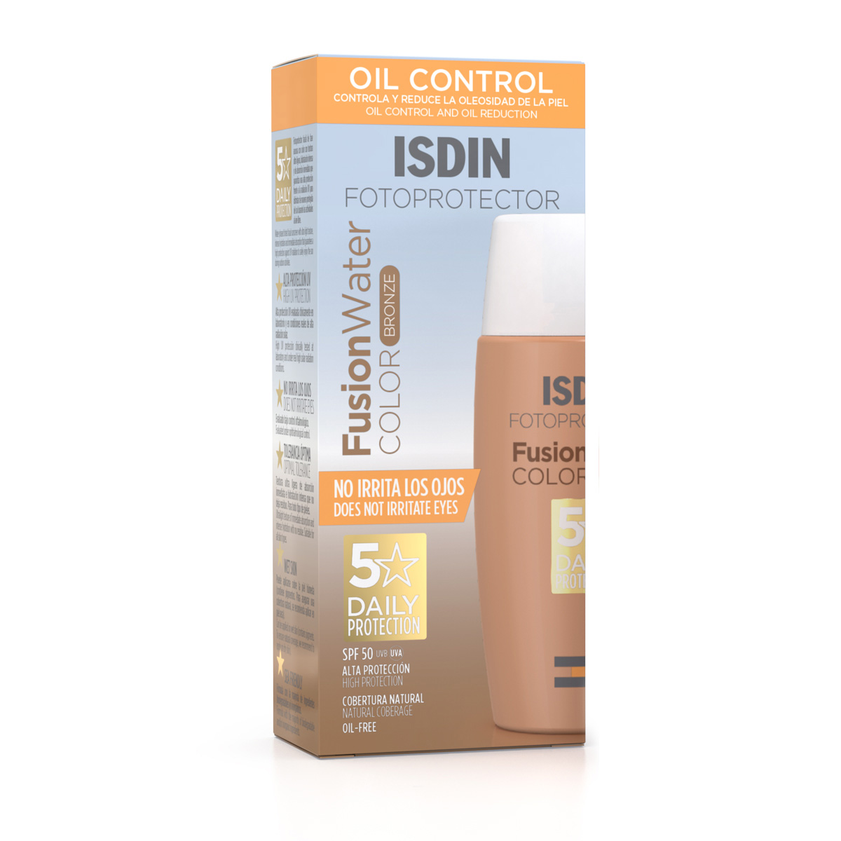 Fotoprotector Isdin SPF50 Fusion Water Magic Bronze 50ml image number null