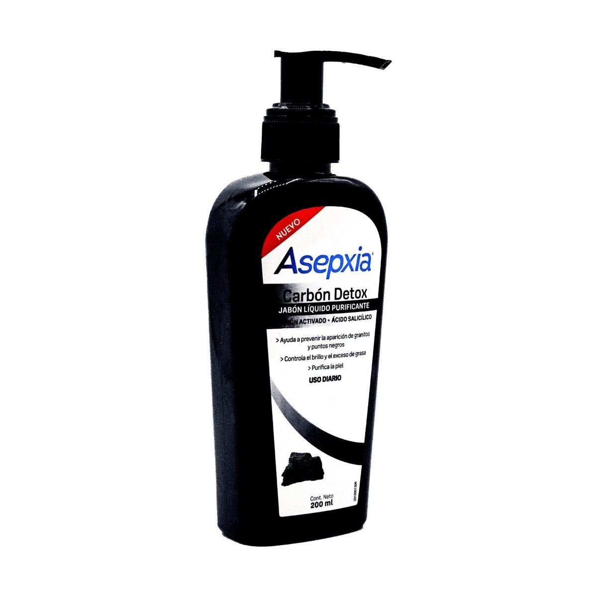 Asepxia Carb Jabón Líquido 200 ml Global image number null