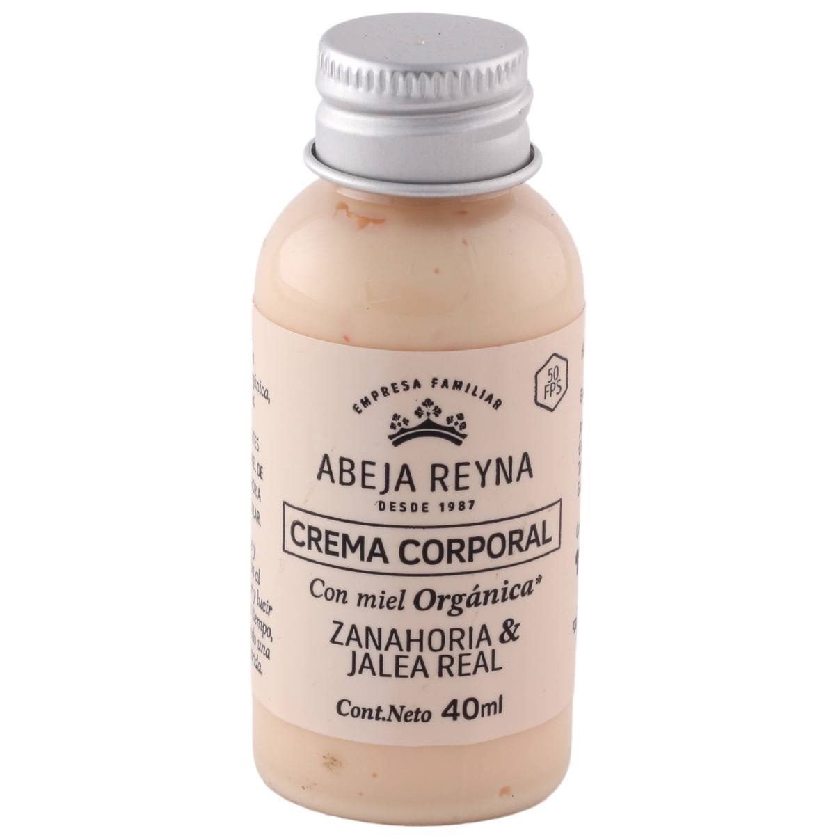 CREMA CORPORAL ZANAHORIA 40 ML image number null