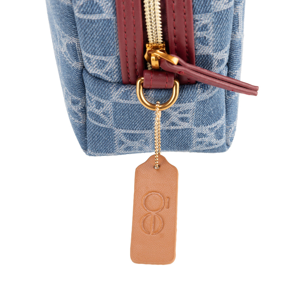 Cosmetiquera Cierre Sencillo Cloe Azul para Mujer image number null