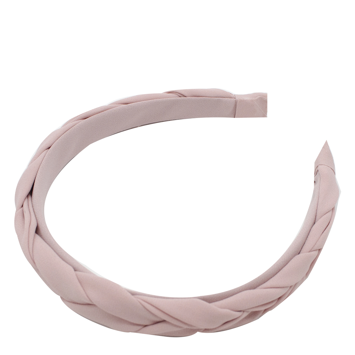 Diadema Infantil Rosa Trenzada Ponette image number null