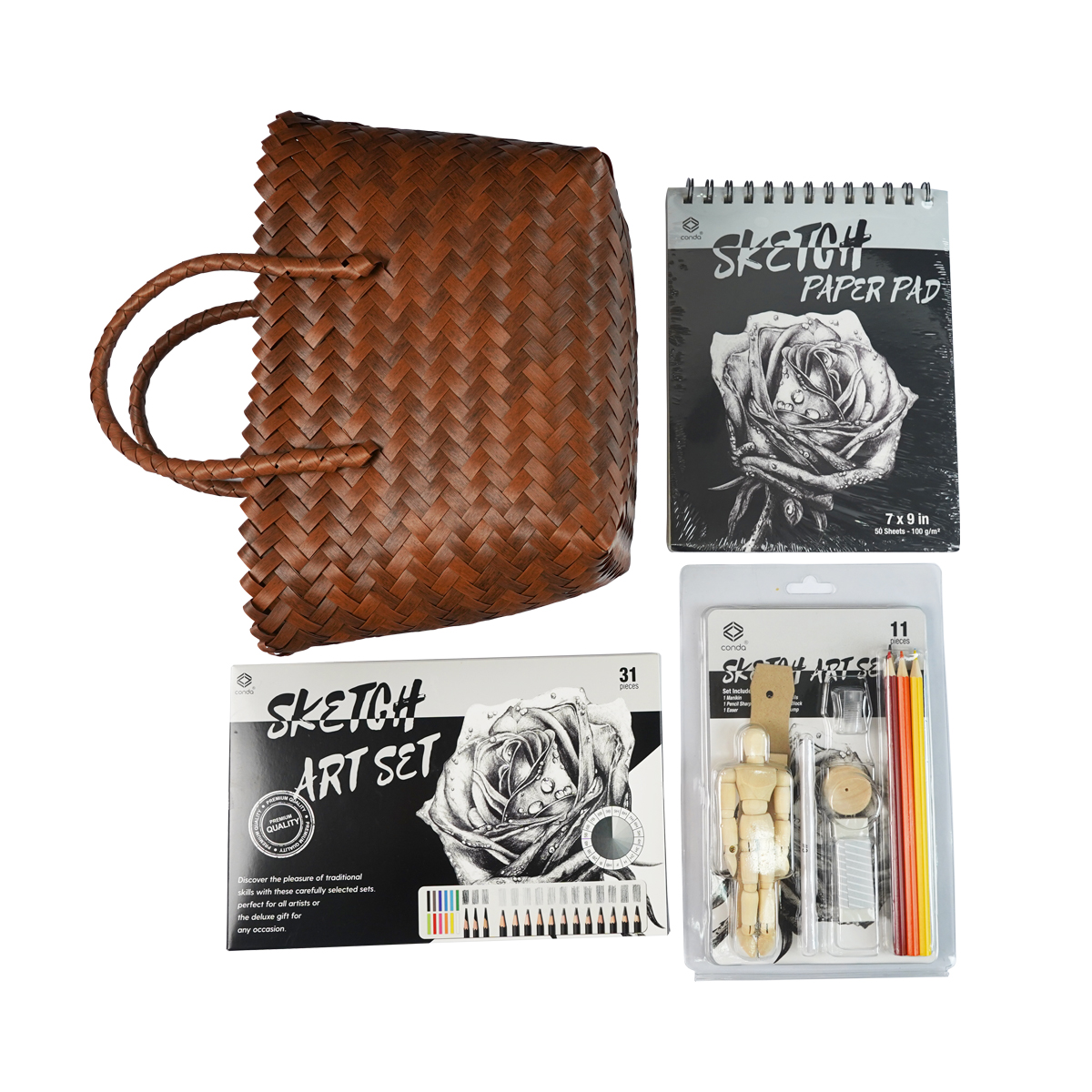 Bolso para Regalo con Kit de Dibujo Conda image number null