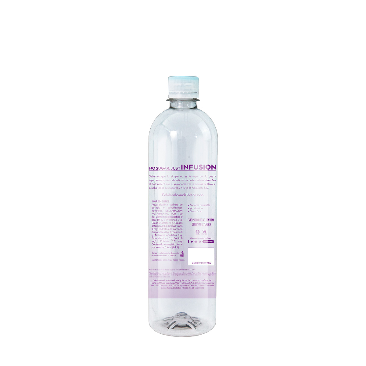 Zoé Water Falvors Frutos Rojos 500 ml image number null