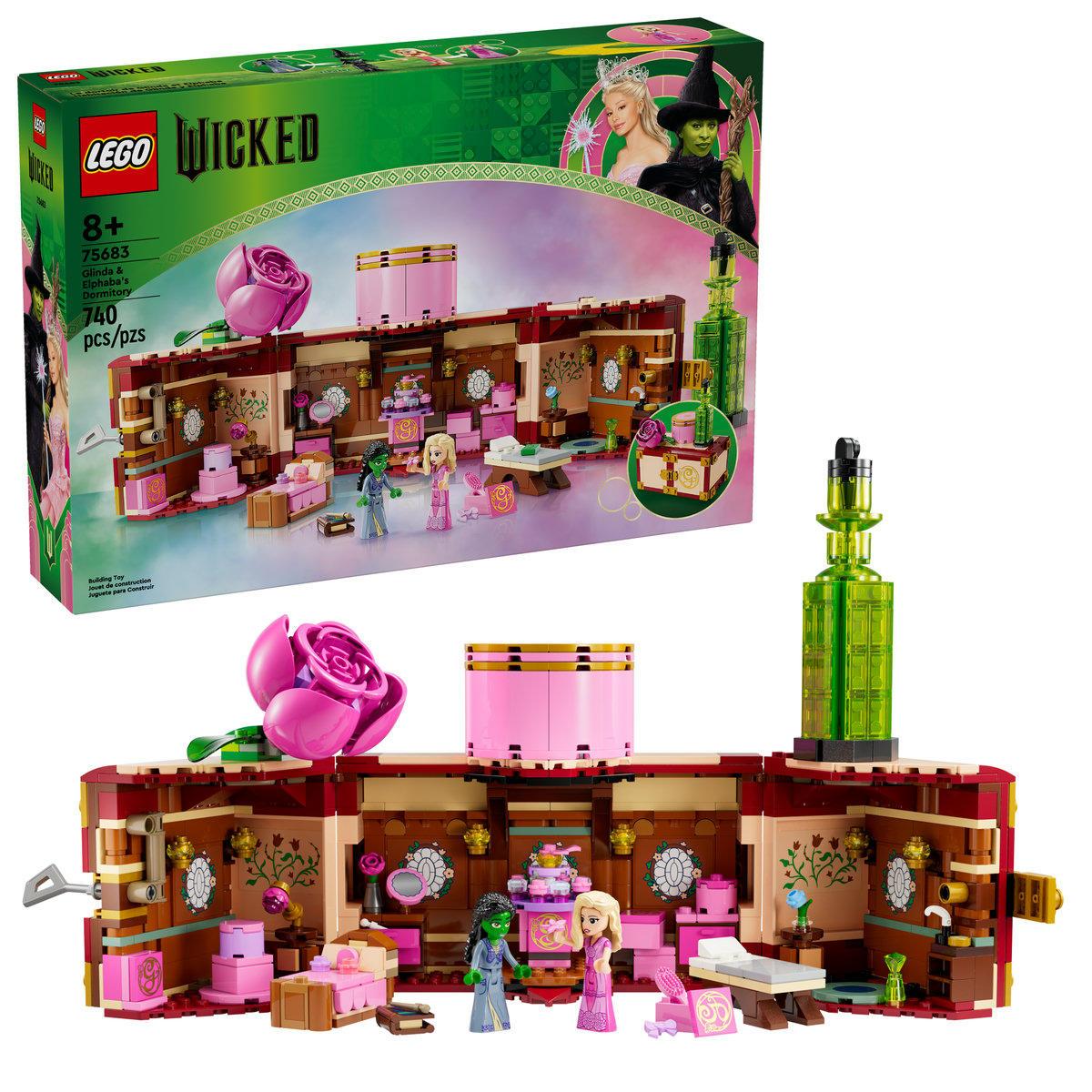 LEGO® Wicked Habitación de Glinda y Elphaba 75683 image number null