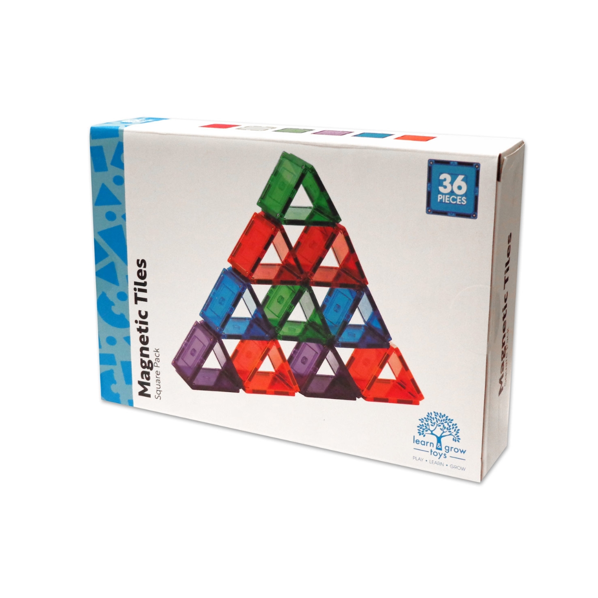Set Mosaicos Magnéticos Cuadro 36 Piezas Learn & Grow Toys image number null