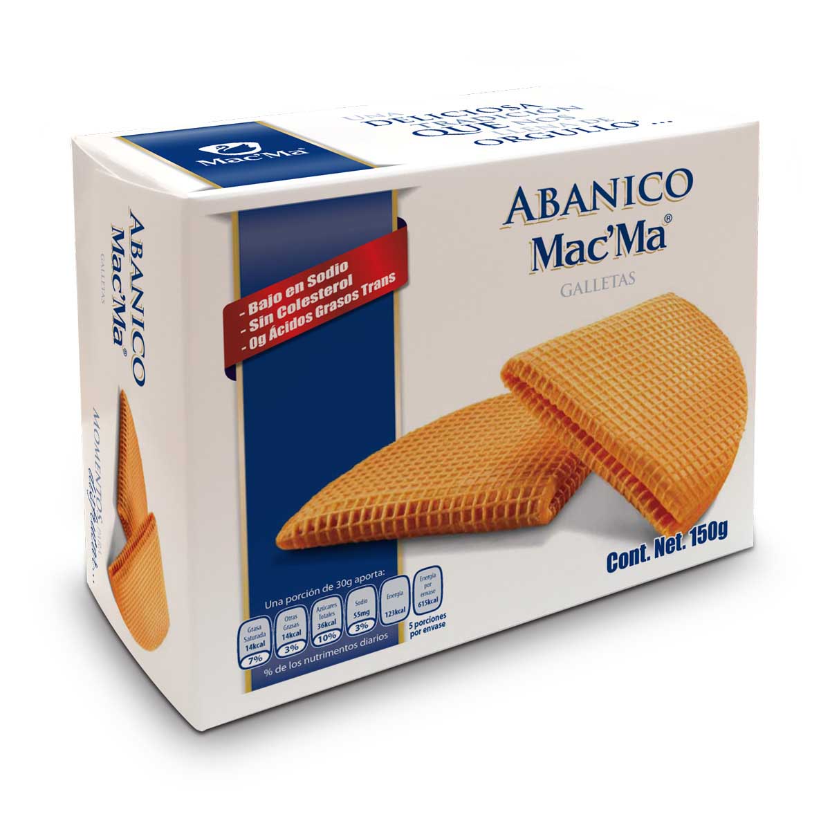 Galletas Abanico Mac' Ma 150g image number null