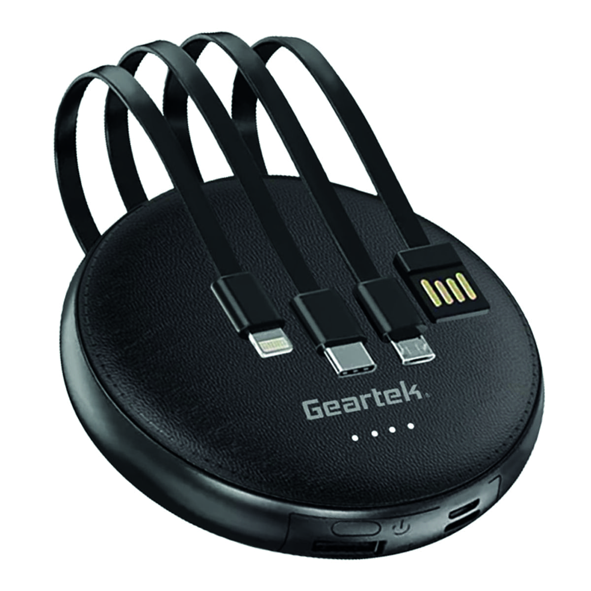 Batería Geartek 10000 Mah Cables Integrados image number null