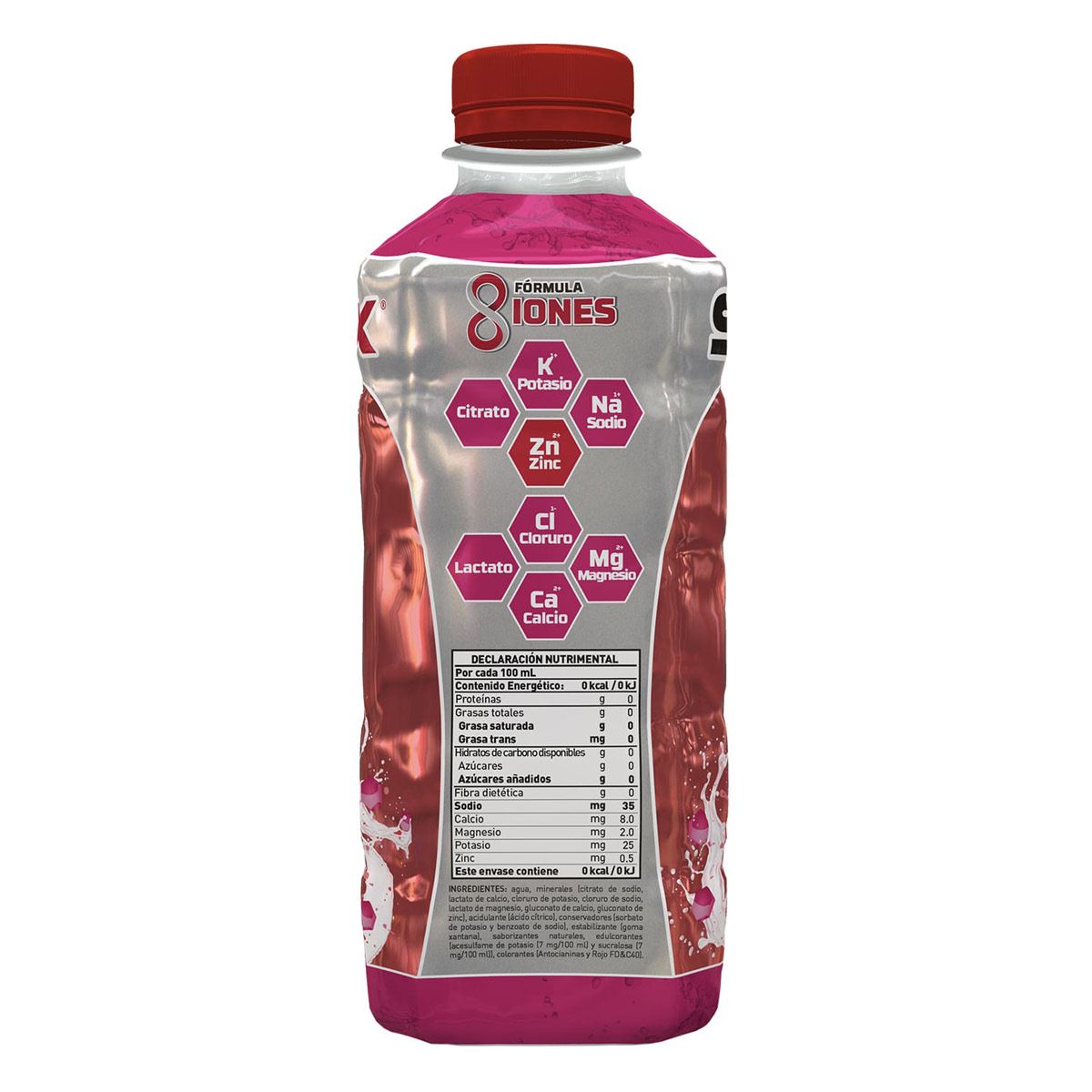 Suerox Adulto 8iones Fresa 630 ml image number null