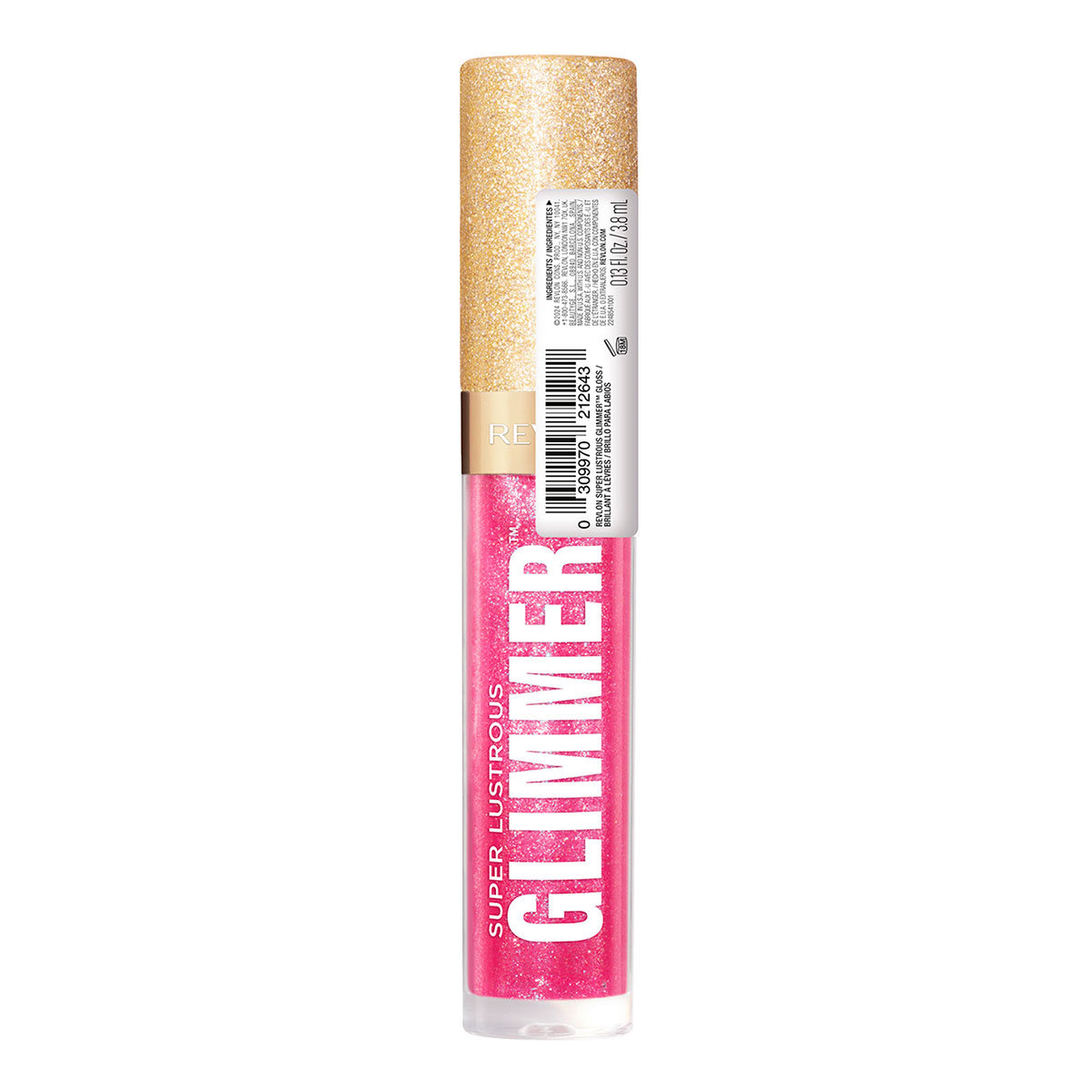 Gloss Revlon Super Lustrous Glimmer Gloss Rose Glow image number null