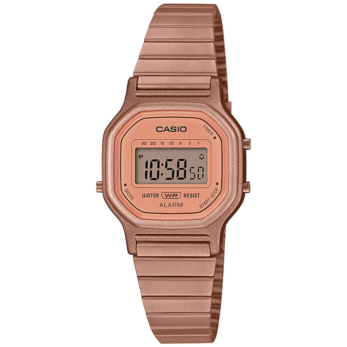 Reloj CASIO Vintage  LA-11WR-5AVT Digital Metal RG image number null