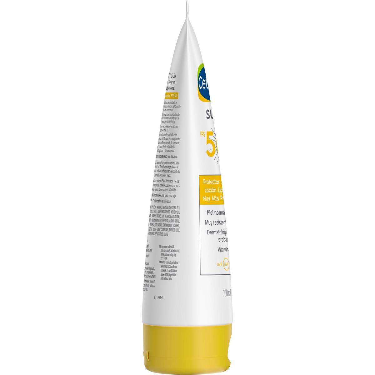 Cetaphil Sun FPS 50+ Protector Solar en Loción Liposomal 100ml image number null