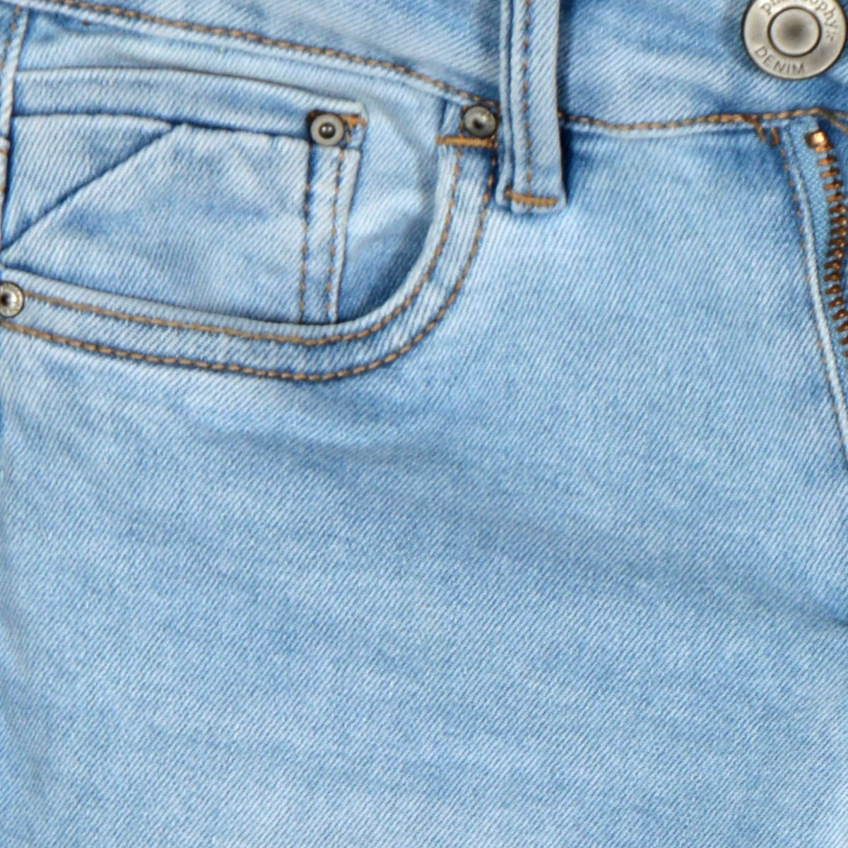 Jeans Recto Tiro Alto Philosophy Talla 1 para Mujer image number null