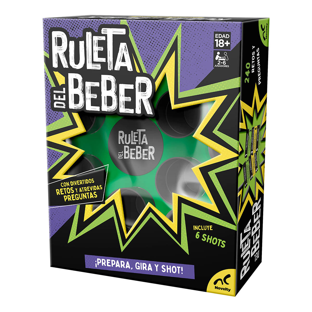 Juego de Fiesta Ruleta del Beber image number null