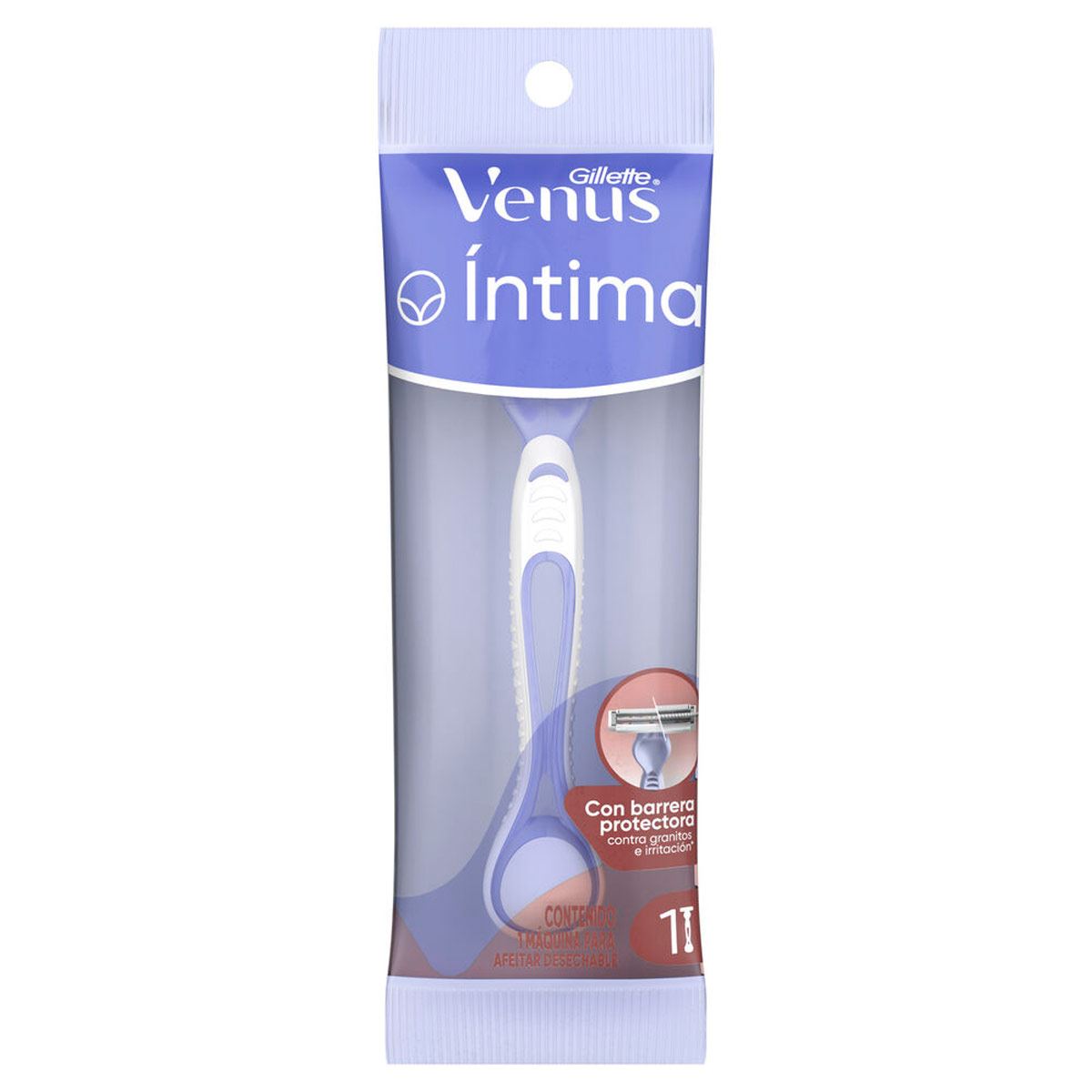 Rastrillo Gillette Venus Íntima con Barrera Protectora Anti-irritación image number null