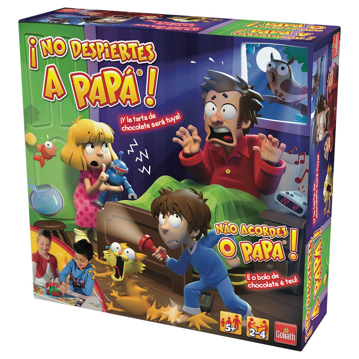 Juego de Mesa No despiertes a Papá Goliath image number null