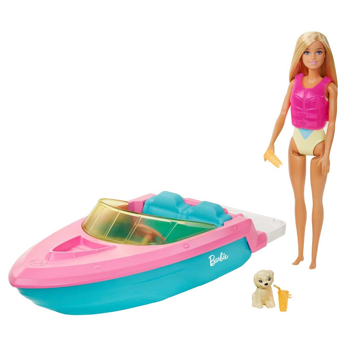 Barbie Estate Lancha con muñeca image number null