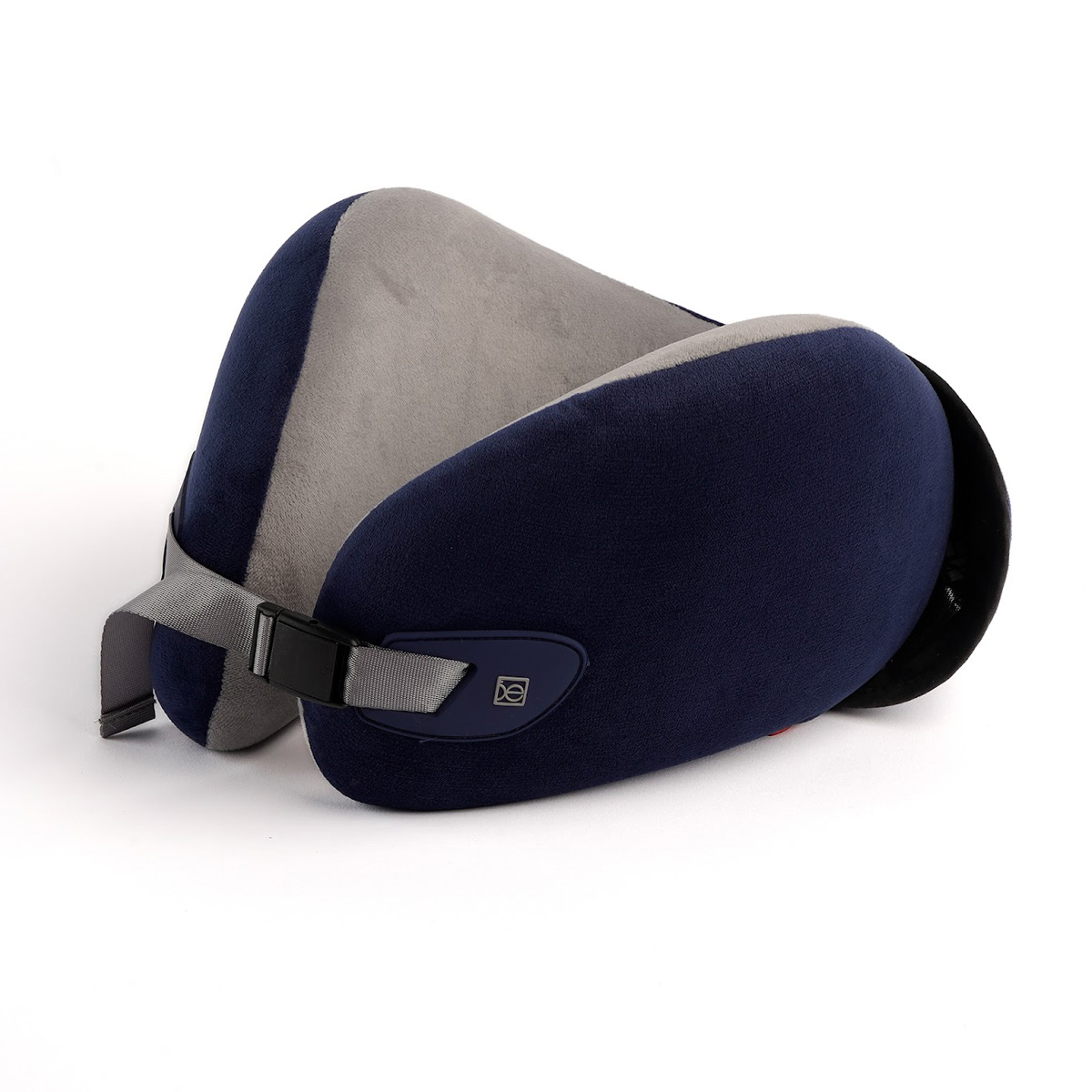 Almohada De Viaje Con Antifaz Azul Gris Cloe image number null