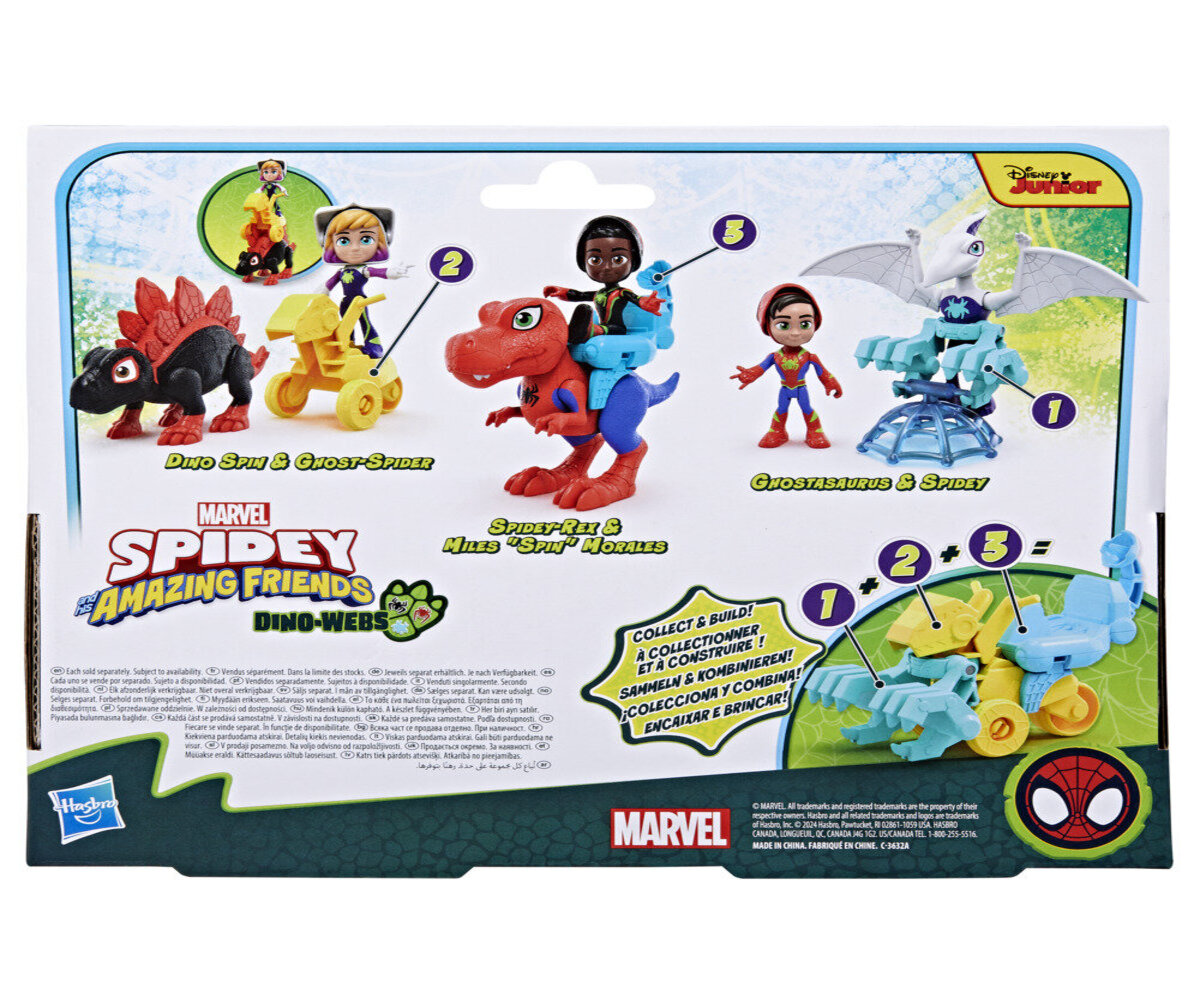 Set Figuras de Acción Ghostasaurus y Spidey Marvel Spidey and His Amazing Friends Hasbro image number null