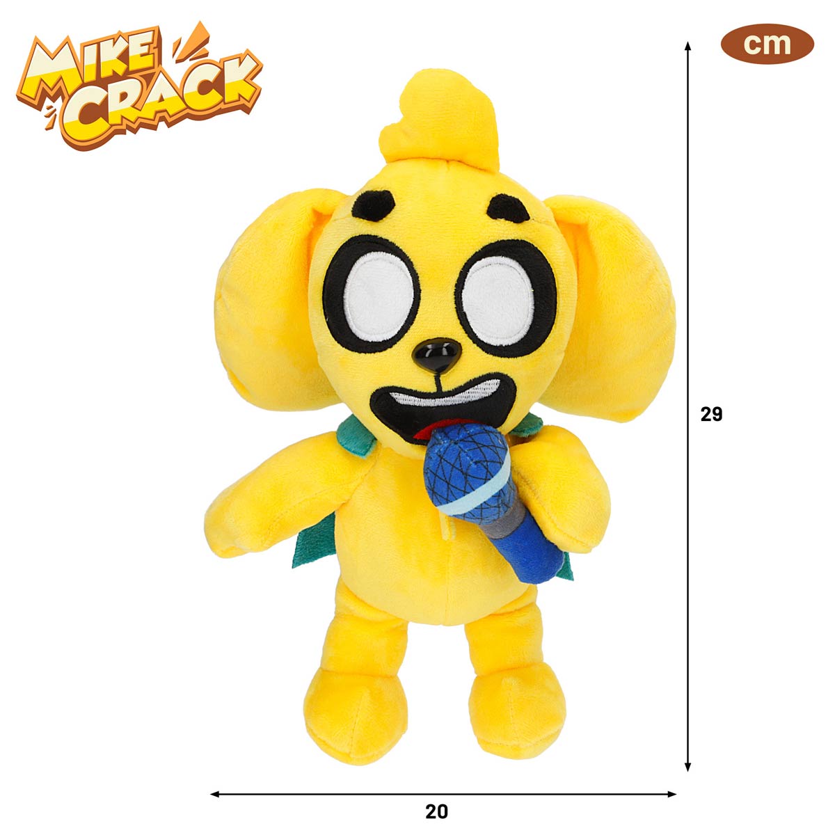 Mike Peluche Interactivo 29cm Mikecrack image number null