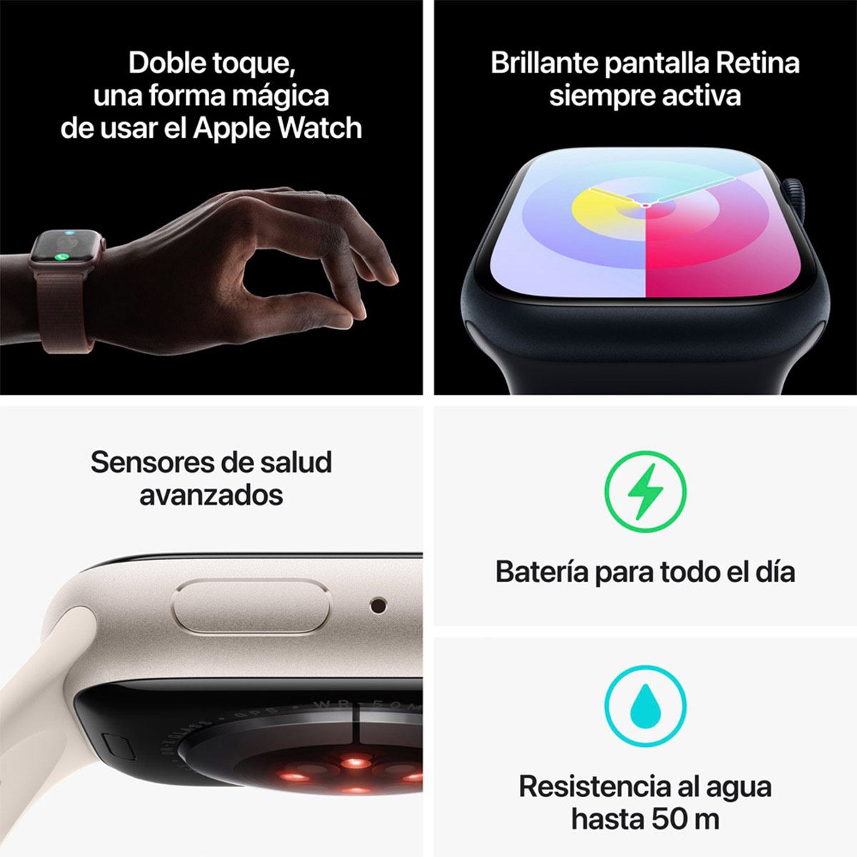 Apple Watch S9 45mm Azul image number null
