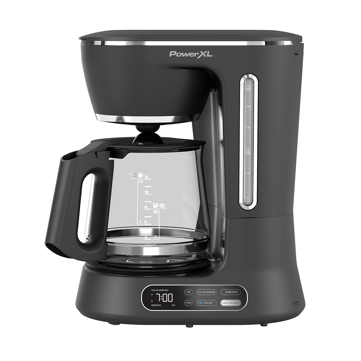 Cafetera El&eacute;ctrica Negro Power XL image number null