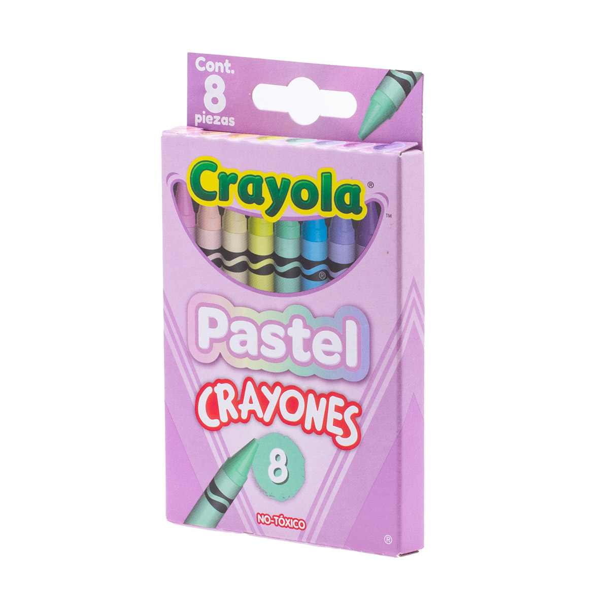 8 Crayones Tonos Pastel Crayola image number null