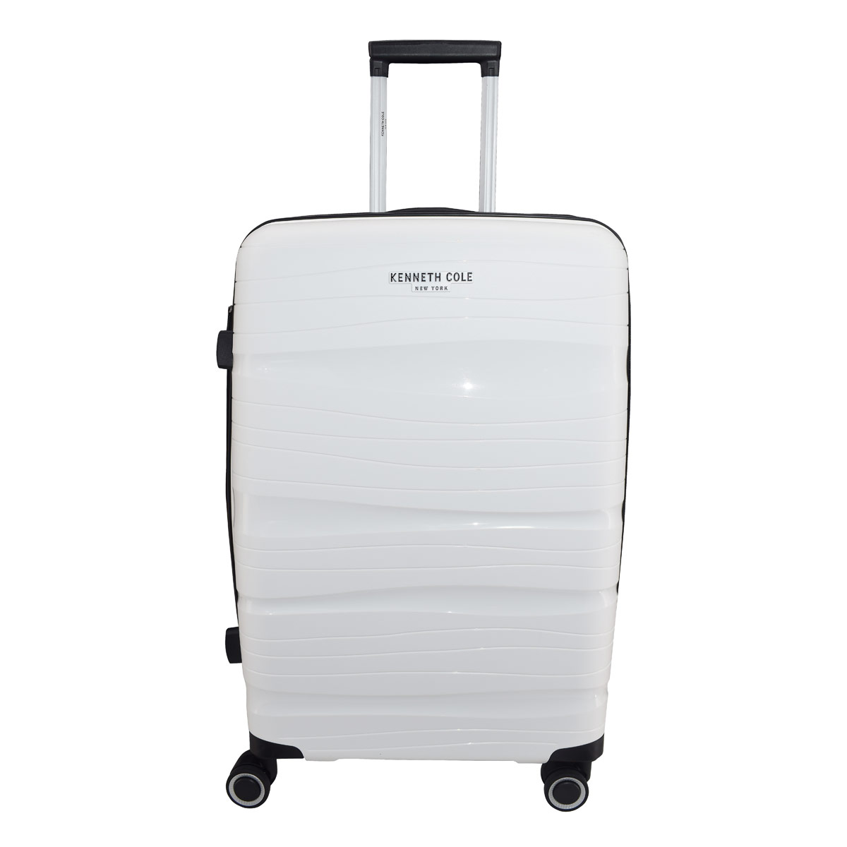 Maleta de Viaje con Llantas 20 Queens2 Blanco Kenneth Cole" image number null