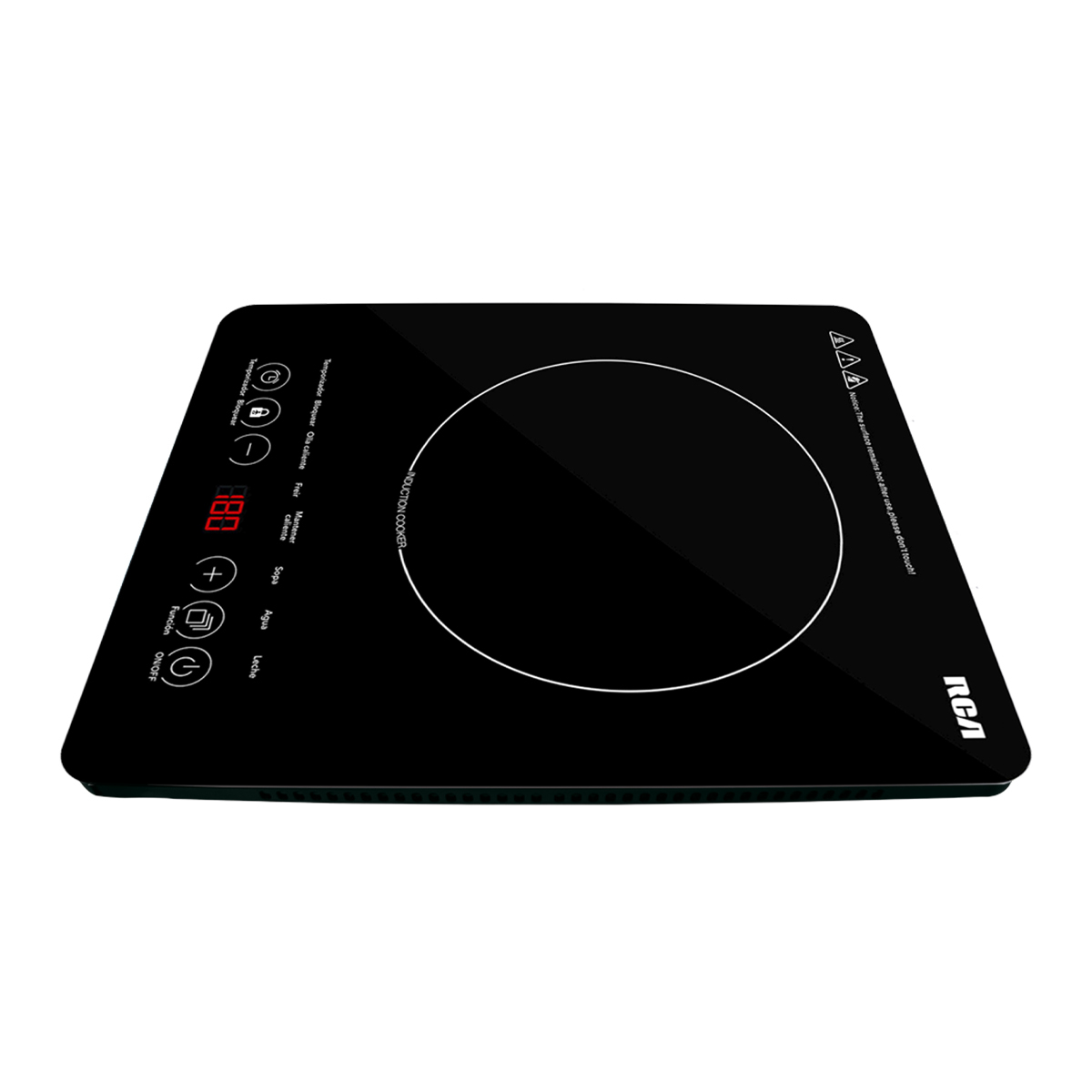 Parrilla de Inducci&oacute;n RCA 1 Quemador Negro RC-12A3 image number null