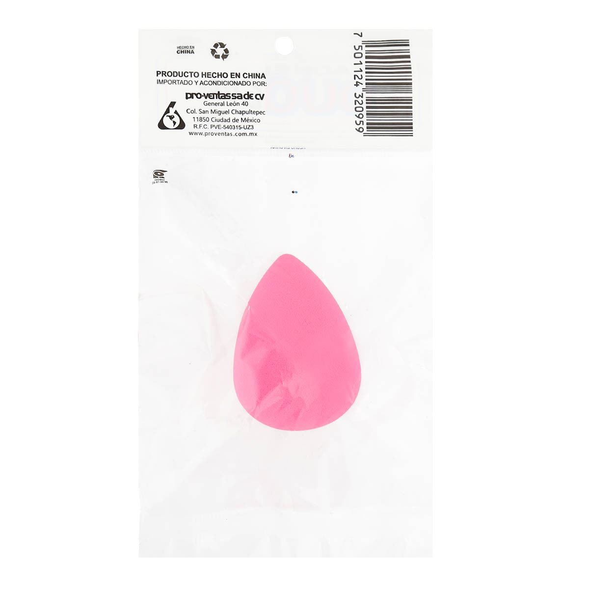 Esponja elite gota para maquillaje Rachel Duo 95-M image number null