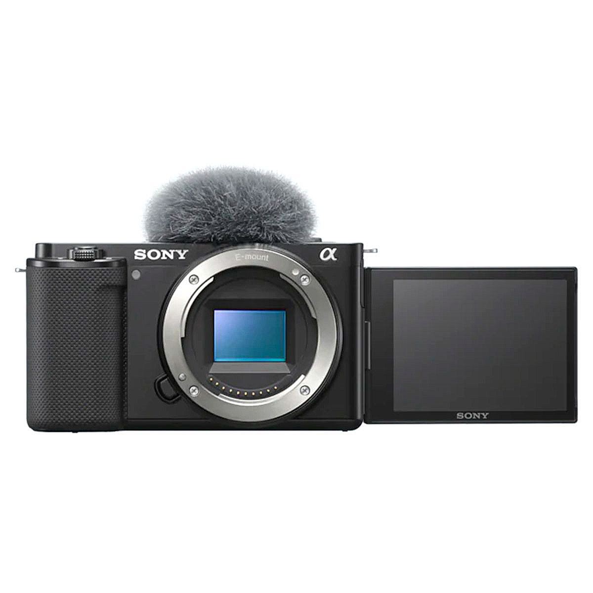 Cámara Sony Zv-E10L con lente intercambiable para vloggers image number null