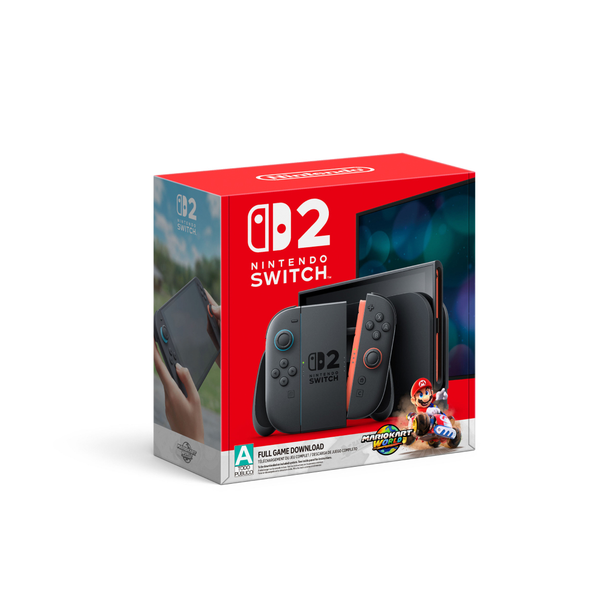 Consola NSW 2 con Videojuego Digital Mario Kart World image number null