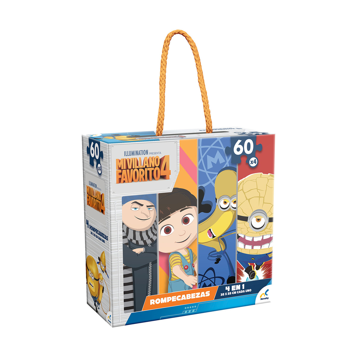 Rompecabezas 4 en 1 Mi Villano Favorito 4 Novelty image number null