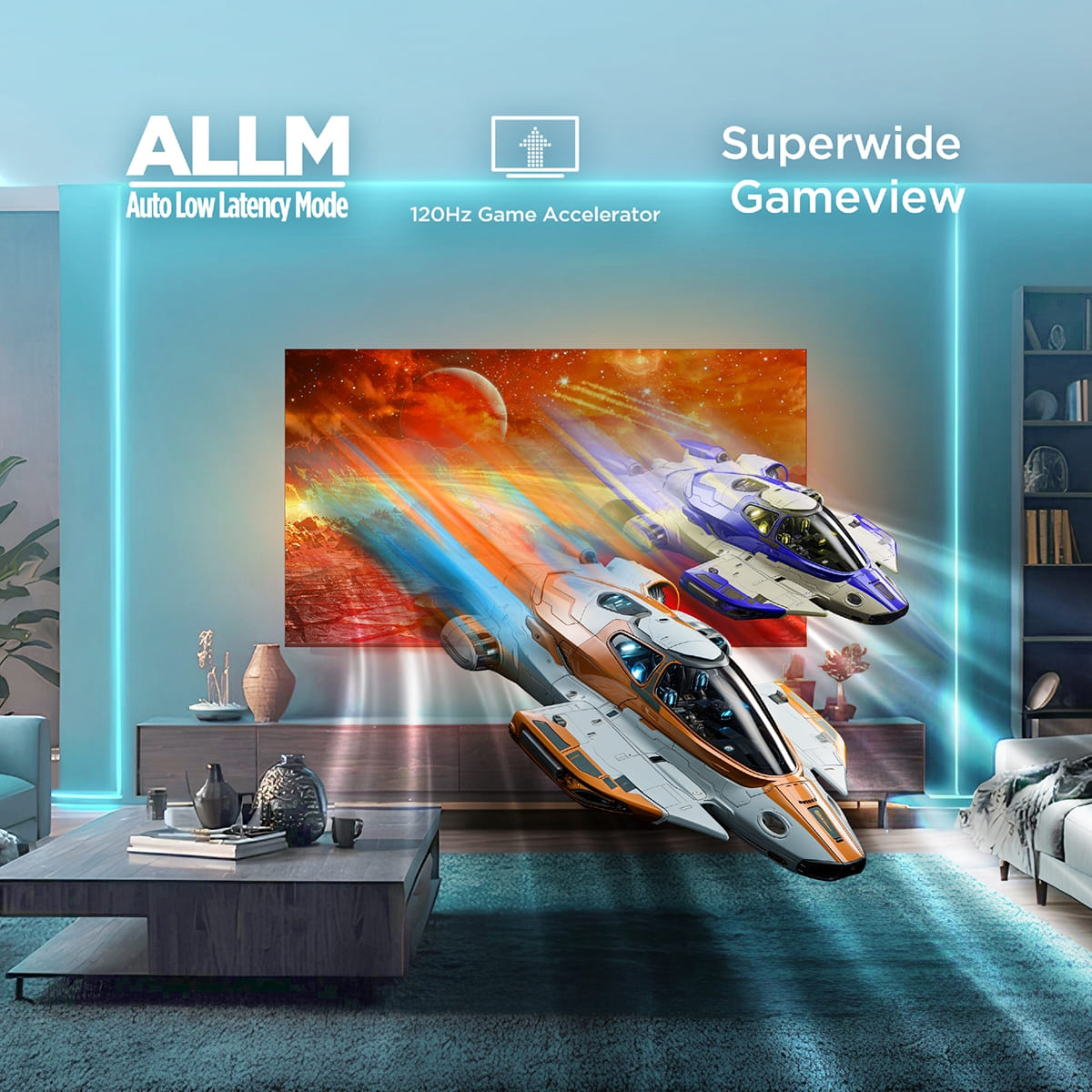 Pantalla Google TV TCL de 43 Pulgadas 4K 43s551g image number null