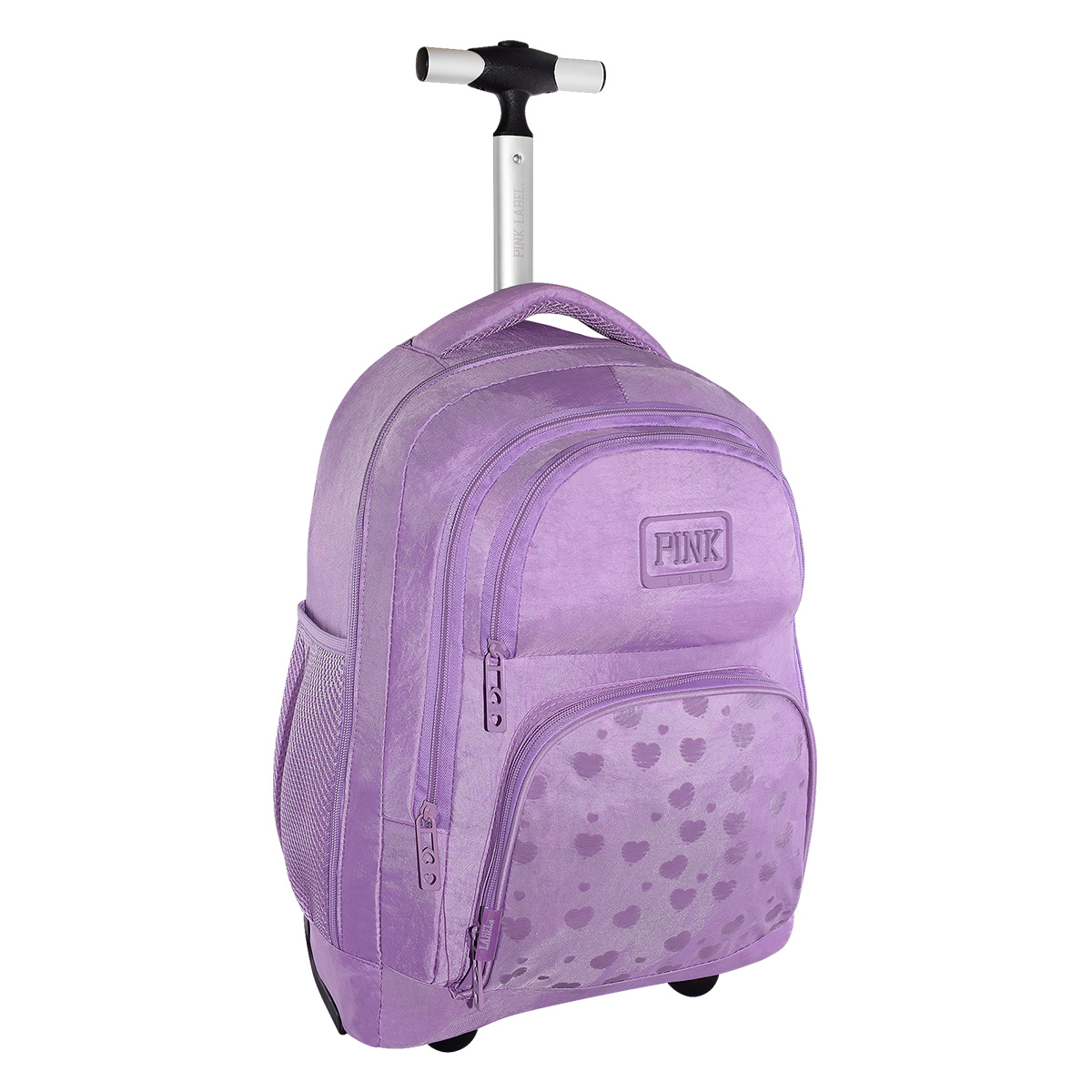 Mochila Porta Laptop Rodante Lila Pink Label image number null