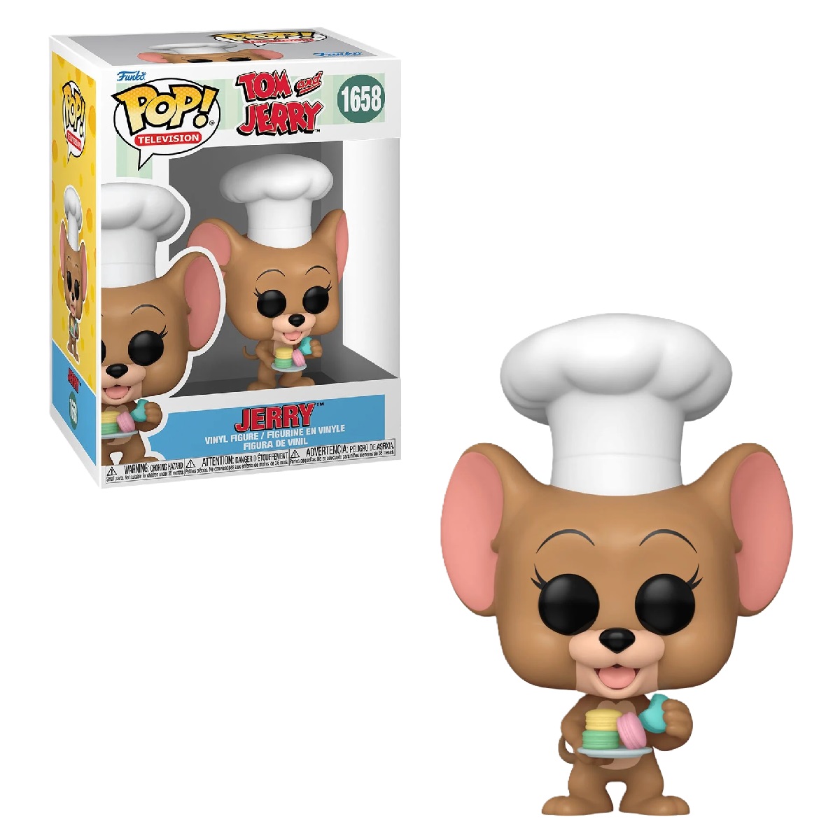 Funko Pop TV: Tom y Jerry Jerry con Macarrones image number null