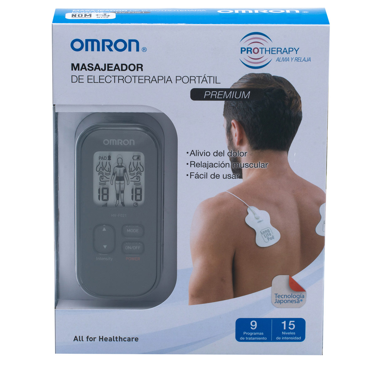 Masajeador de Electroterapia Omron image number null