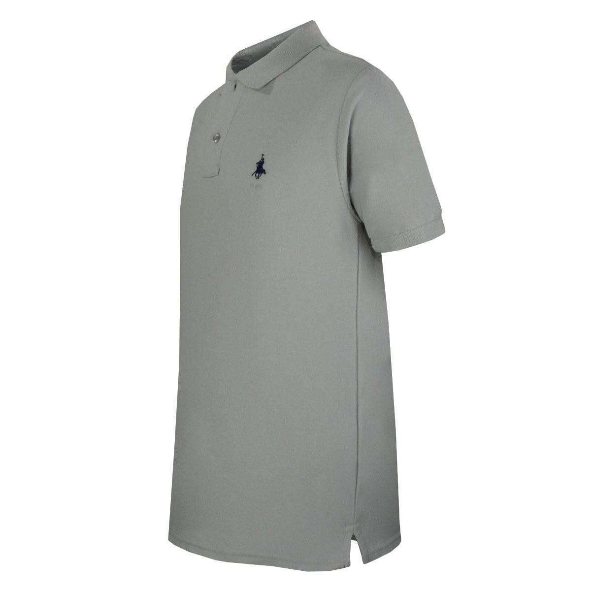 Playera Polo Pc Pique gris Ch image number null