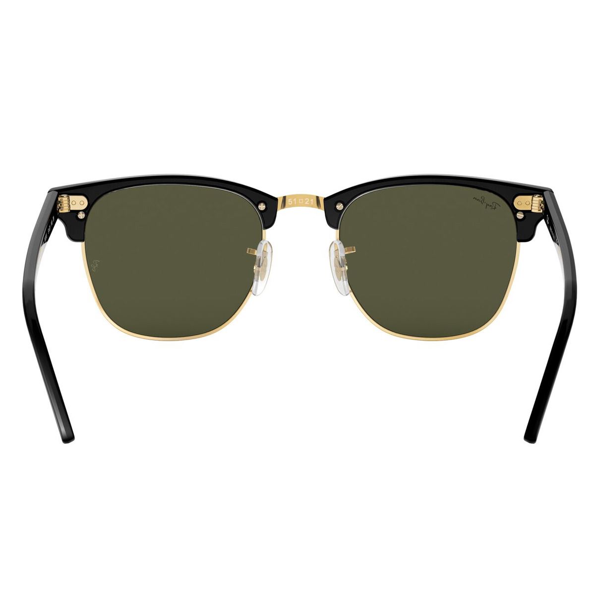 Lente solar Ray Ban Clubmaster Verde Armaz&oacute;n en Acetato image number null