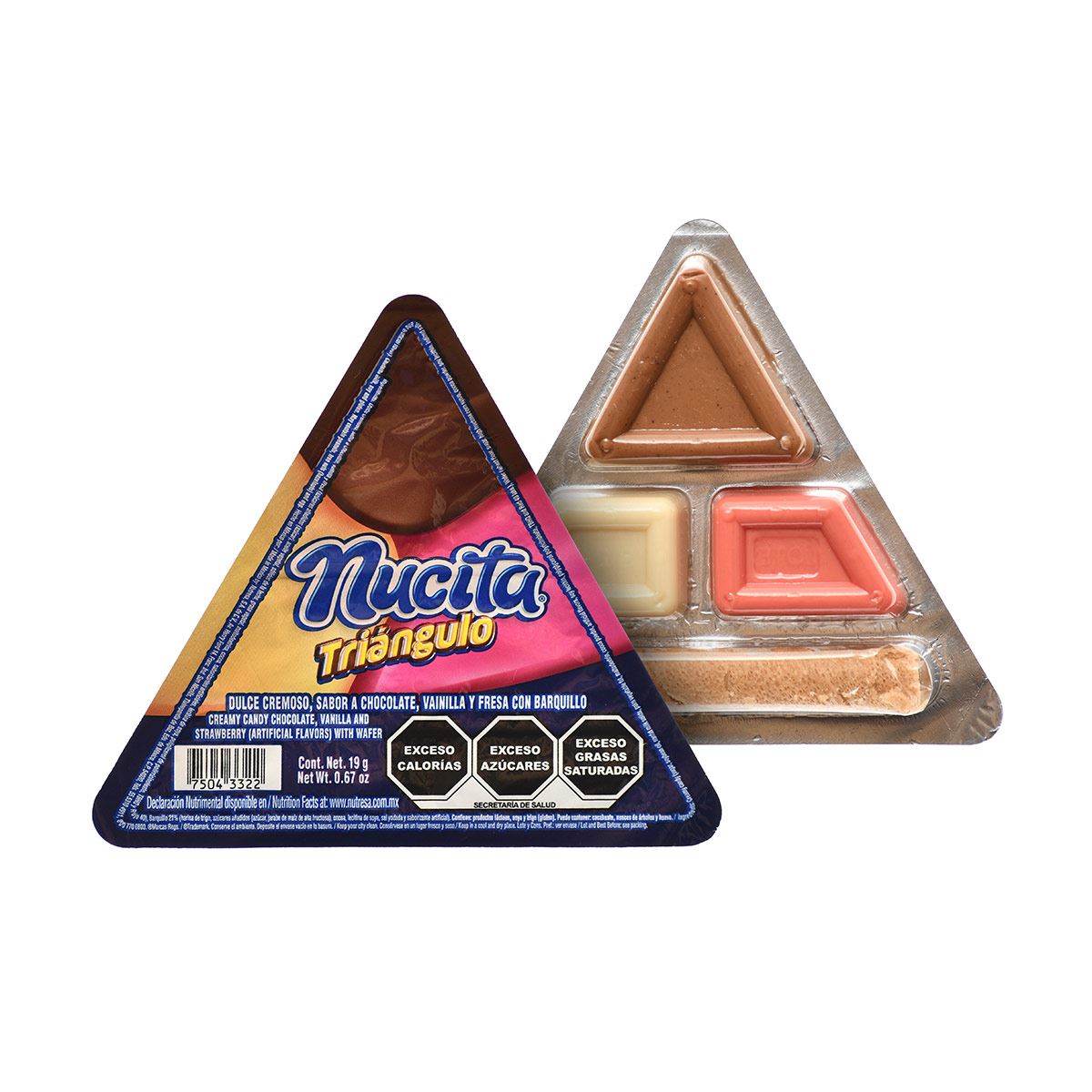 Nucita Tri&aacute;ngulo 19grs image number null