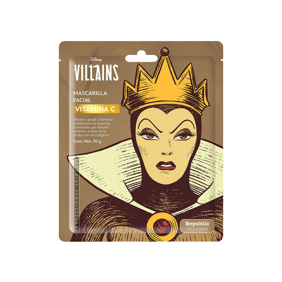 Disney Mascarilla Individual Evil Queen Vitamina C image number null