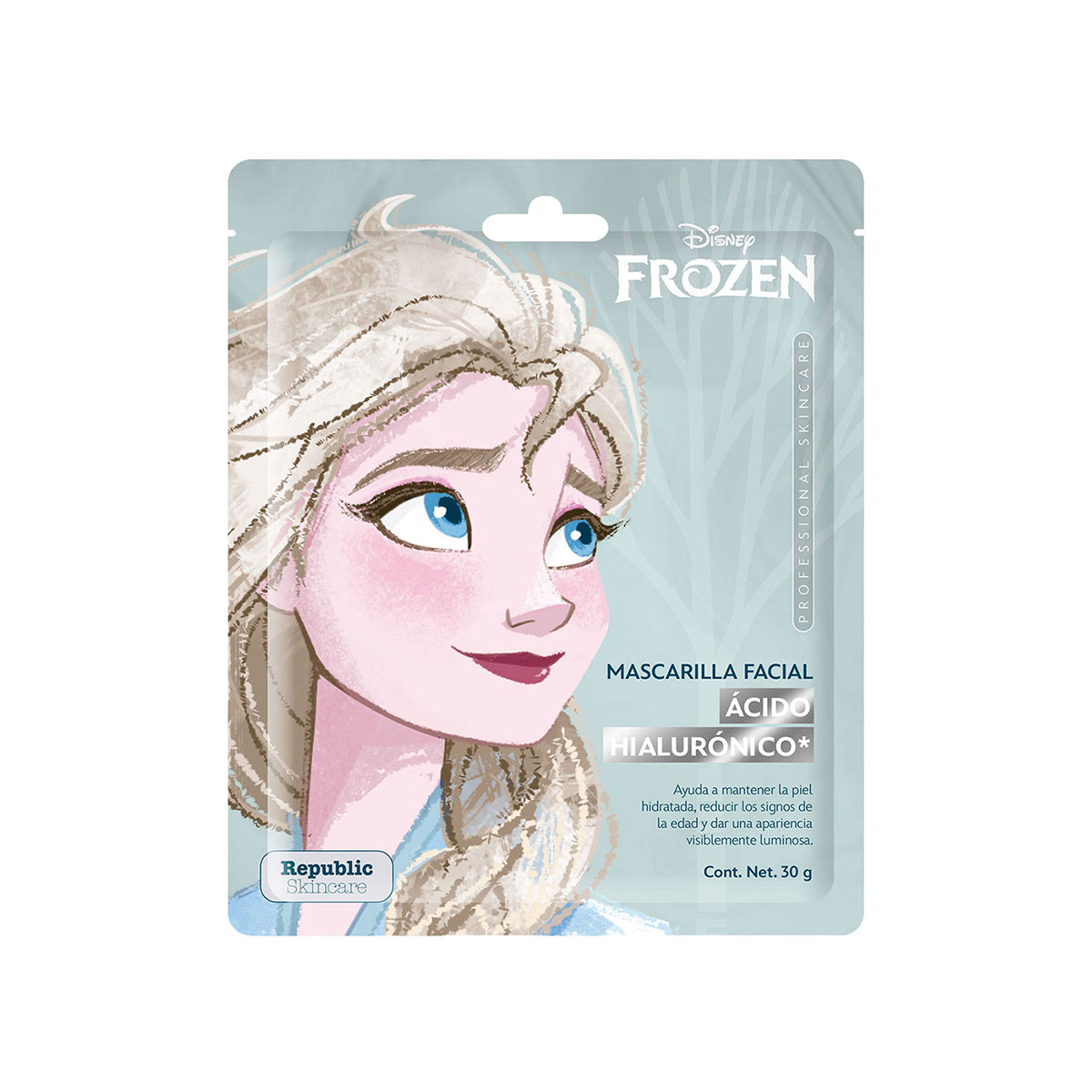 Disney Mascarilla Individual Elsa Ácido Hialuronico image number null