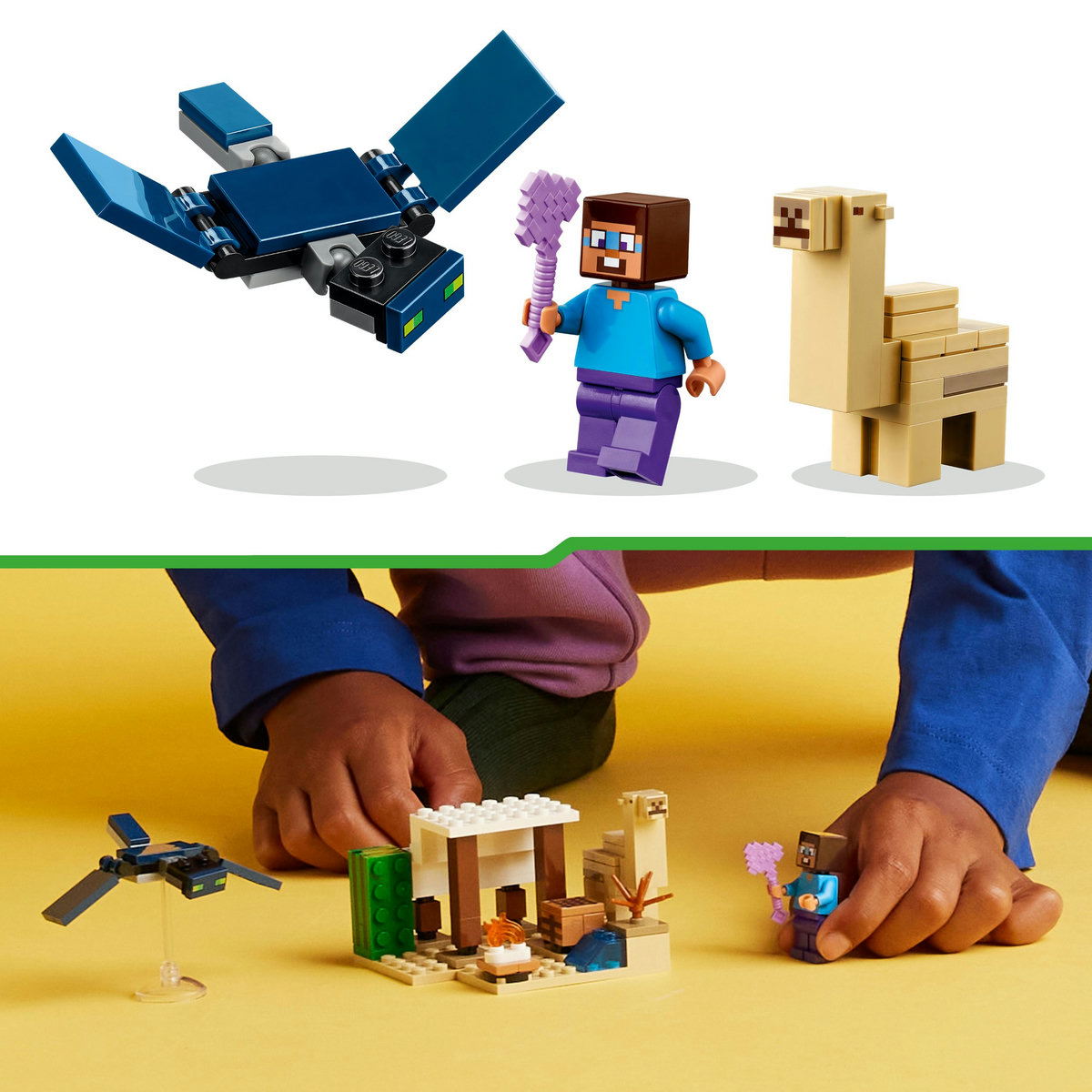 LEGO® La Expedición de Steve al Desierto image number null