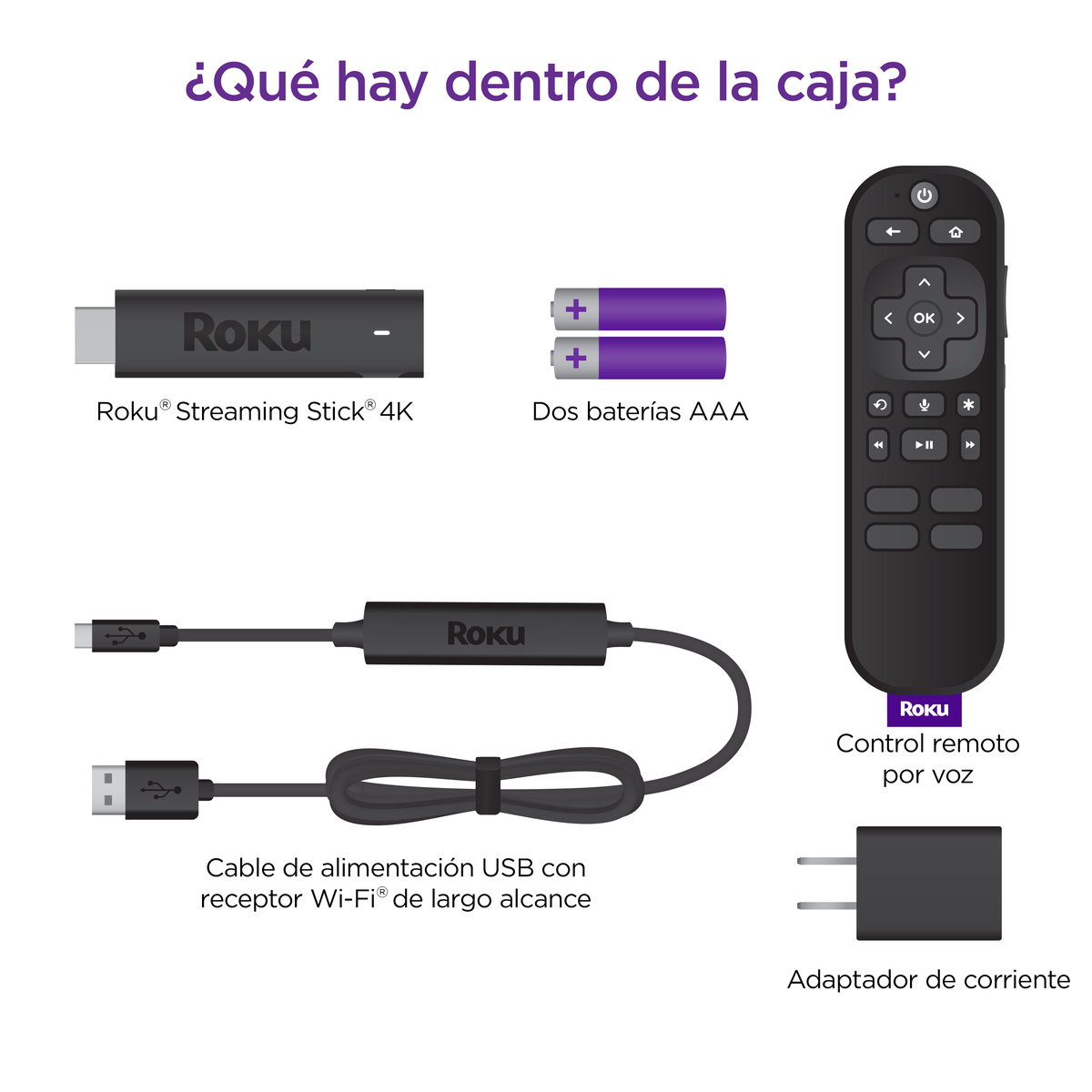 Roku Streaming Stick 4K | Transmite 4K/HDR/Dolby Vision image number null