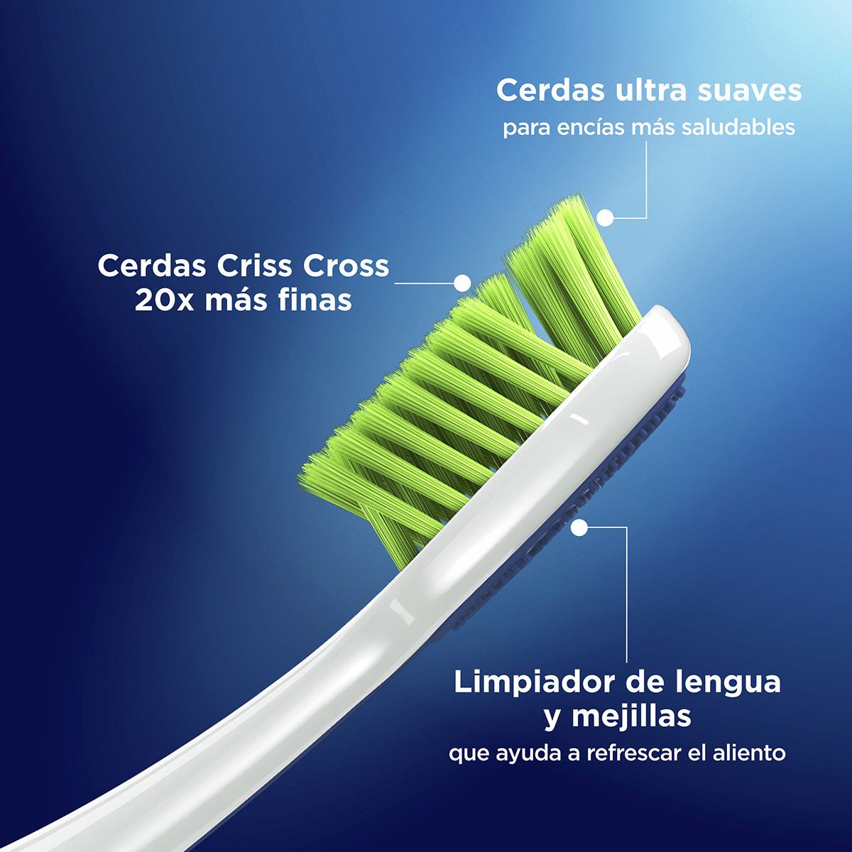 Oral-B Sensitive Cepillo dental Encías Detox Extra Suave 3 Unidades image number null