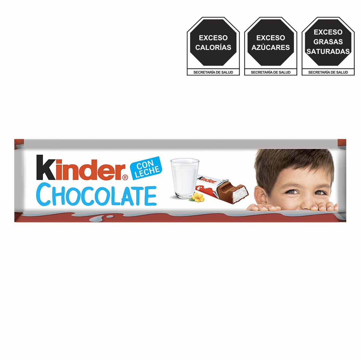 Chocolate Kinder con relleno a base de leche 12.5g image number null